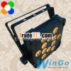 WG-G3045 high power LED Slim Par 64 12*10W wireless DMX par / led uplight / colorful led quad light