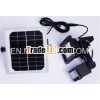 10W sensor and emergency led flood light with solar panel