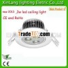new 2013 led ceiling light 3w with CE and RoHs certification