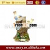 Polyresin animal solar lights for indoor use