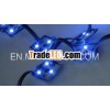Hot ! Ultra Bright Lens Rectangle BLUE 3-LED Injection Module SMD5050 3-LED Low Price $0.53 High Qua