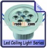 new design 7*1w led ceiling light with CE and ROHS approved