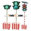easy to install mini solar powered traffic light controler