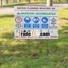 Screen printed Aluminum Safety Signs