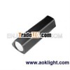 Anti-Roll Aluminum High Power 1W LED Flashlight