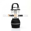 Black night rechargeable with 4AA batteries led solar camping lantern 9008B