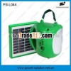 2W LED solar desk lamp with USB mobile phone charger