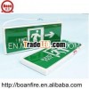 escape Fluorescent exit sign light