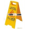 2013 NEW !Folded plastic warning sign
