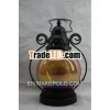 Iron metal mini rustic candle lanterns