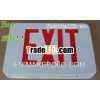 2011 ETL RED letters thermoplastic emergency exit sign
