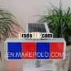 2013 latest solar powered traffic flashing