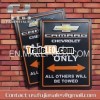 large ooutdoor sign Metal parking sign