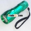Portable 4" Nine Aluminum LED Flashlight