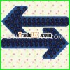 offering widely flashing arrow traffic lights