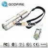 160 lumens stainless steel Cree q5 led light torch