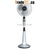 Rechargeable emergency fan with 12" 14" 16" fan blade