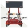 road traffic solar message disply trailer