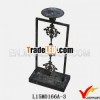 Metal candle lantern, metal candle holder, candle lantern