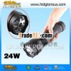 24W 2000Lumen high power HID mr light torch