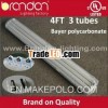 T8 18W/36W/58W Waterproof Fluorescent/LED Lighting Fixture IP65 OEM