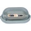 Bulkhead Light Fitting with Aluminum Die-cast Body and Glass Cover