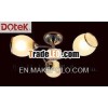 3*E27*60W glass ceiling lamp modern