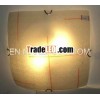 E27 Metal Base Glass Moon Ceiling Light