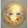 Glass Moon E27 Metal Base 2013 Ceiling Light
