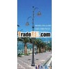 Street decorative lighing pole & 8m outdoor cast iron lamp post
