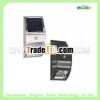 201#stainless steel PIR sensor outdoor solar wall lights