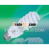 half spiral energy saving lamp