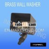 Brass mini wall washer