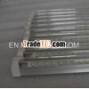 Diameter 26mm customize led t8 fixture 20w 1800lm 5000k led light lighting fixture clear cover