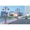Energy saving euroepan walkway pole light 65w
