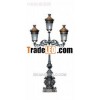 hot sale 3-head 85w energy-saving antique garden lights