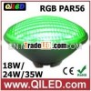 CE/RoHs 24W RGB Par56 high power swimming pool lamp