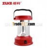 Hot Sale 4 LED Rechargeable Camping Light with Solar Panel-ZK-S02