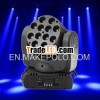 12x10W Quad LED Beam Moving Head Light