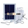 Portable solar 6 led camping lantern