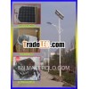 CFL solar garden lamp