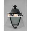 iron/aluminum outdoor garden pole LED light head/lamp head