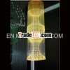 Bottle shape fiber optical light for hotel