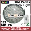 rgb rf control 18W par56 swimming pool light