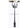 High Quality garden outdoor yard street cast iron lamppost in china