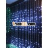 copper wire led rain drop christmas lights