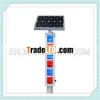 Solar upright flashing lights