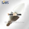 E27 Silver aluminum and transparent glass 3W led glass wall brick light suitable for European Lighti