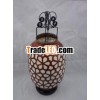chinese lantern metal fabric lantern