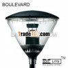 IP65 top post street light ,  post light series BOULEVARD